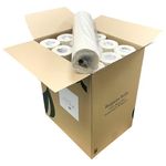 Premium White 20" Couch Roll Hygiene Roll - 40 Metres - 12 Rolls