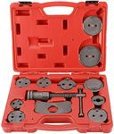 8MILELAKE 12pcs Disc Brake Caliper Wind Back Tool Kit,Brake Caliper Compression Tool Fit For Most American, European, Japanese Autos