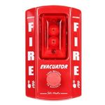 Evacuator Construction Site Fire Sitemaster Push Button Alarm