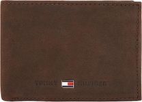 Tommy Hilfiger Men Johnson Mini Wallet Small, Brown (Brown), One Size