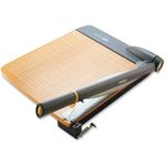 Westcott 18'' TrimAir Wood Guillotine Paper Cutter & Paper Trimmer, 30 Sheet (15108)