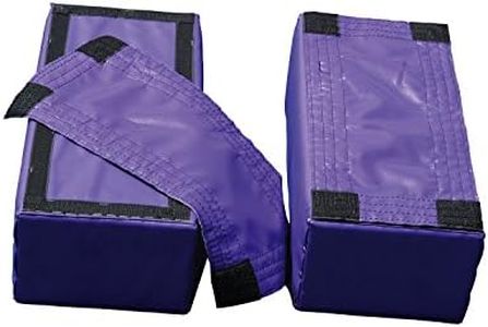 Tumbl Trak Optional Brianna Beam Leg Bases, Purple