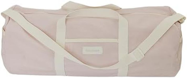 Toddler Waterproof Nap Mat Bag, Protective Nap Mat Carrying Bags for Kids Girls and Boys Daycare, naps and sleepovers. (Light Pink)