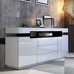 Buffet Sideboard Cabinet Storage Hi