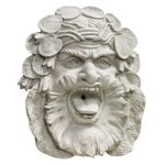 Design Toscano KY2082 Hafod Mansion Greenman Fountain Wall Sculpture, Brown