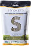 LIVIVA Organic Edamame Spaghetti, Plant-Based Protein Pasta High in Fibre, Non-GMO, Gluten Free and Keto Certified, 200g