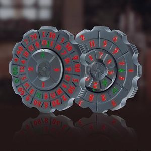 2-in-1 DND Dice & Fidget Dice （1 Pack）, Unique Roulette D&D Dice, Cool Spinner D&D Metal Dice Set, D6, D8, D10, D12,D20,D% 7-in-1 Dungeons and Dragons Dice Set，MTG RPG Role Playing Gaming Dice
