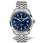 Cestrian Field Series Automatic Mens Blue Sunburst Dial Watch 200m CF221B0660