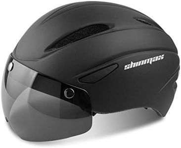 Shinmax Bike Helmet for Men Women, Bicycle Helmet with Detachable Magnetic Goggles for Adult Road Biking Mountain Cycling Helmet (BC-001)