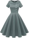 Wedtrend Women's 1950s Vintage Audr