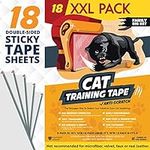 Panther Armor Couch Protector – 18-Pack Double Sided Sofa Anti Scratching Sticky Tape – Scratch Deterrent Tape Corner Anti Cat Scratch Furniture Protectors from Cats