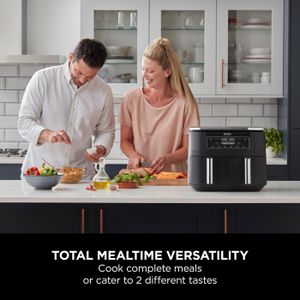 Ninja Foodi Dual Zone Air Fryer – 2-Basket Digital Cooker