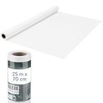 WINTEX Transparent Tracing Paper Roll - 25m x 70cm (82 ft x 27.6") - 50gsm Pattern Paper for Dressmaking - Swedish Paper for Sewing Patterns - Translucent Detail Layout Paper