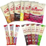UnTapped Sample Pack - 14 Individually Wrapped Packets | Includes All-Natural Maple Syrup, Vegan Stroopwafels & Hydration Mixes | Assorted Pack for Sustained Energy & Recovery | USDA Organic Certified