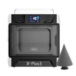 QIDI TECH 3D Printer X-PLUS3 High-Speed Industrial Grade 20000mm/s²,Built-in Temperature Control Chamber,Automatic leveling,Print Size 280 * 280 * 270mm