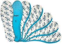 6 Pair Pack Set Actifresh Hygienic Shoe Insoles with Swiss Antibacterial Technology by Sanitized | Made in Europe | Cut to fit | Kaps