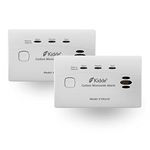 2-Pack Kidde 10LLCO Ten Year Life Carbon Monoxide Alarm with Sealed Longlife Battery