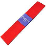 Crepe Paper 3 metre x 0.5 metre Colourfast Acid Free - Choose Colour (Red)