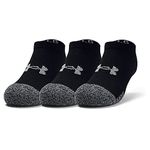 Under Armour Unisex kids Youth Heatgear NS, unisex kids sports socks in a set of 3, anti-odour training socks