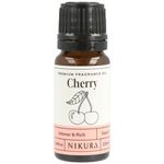 Nikura | Cherry Fragrance Oil - 10ml | Perfect for Soap Making, Candle Making, Wax Melts, Diffuser | Great for use in Bath Bombs, Perfume Oil, Perfume Scents | Vegan & UK Made