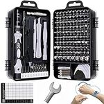 FANACAN 140in1 Precision Screwdriver Set Small Screwdriver Bit Set for DIY Electronic Repairs - Mini Computer Repair Tool Kit - Micro PC, Laptop, iPhone, MacBook Repairing Tools with Case (Grey)