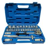 Inditrust 32Pcs 1/2" inch Combinational Ratchet Socket Wrench Spannar Tool Goti Set with Carry Box for Automobiles/Bike/Car Repair Tool Kit 32pc Socket Set (32pc in Blue box)