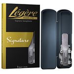 Legere SSSS3.00 Synthetic Reed for Bb Soprano Signature Saxophone, 3 Strength