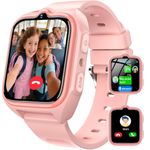 Blackview 4G Kids Smart Watch, GPS+LBS+Wi-Fi Tracker, SOS Video Voice Chat Phone Watch, Pedometer & Sleep, School Mode, Puzzle Games, LED Torch, IP68 Waterproof, Best Gifts for Boys Girls Teens 4-12