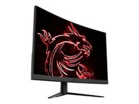 MSI Optix G27C4 E2/E3 FHD 1500R Curvature 16:9 Aspect Ratio Non-Glare Super Narrow Bezel 1ms 1920 x 1080 170Hz Refresh Rate Tilt Adjustment AMD FreeSync 27" Curved Gaming Monitor