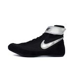 NIKE Men's Speed Sweep VII Wrestling Shoes (Black/White/Black, 8 M US)