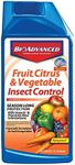 BioAdvanced 701520A Fruit, Citrus, and Vegetable Insect Control Insecticide, 32-Ounce, Concentrate