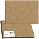 40 Sheets, 300gsm - A3 Brown Kraft 