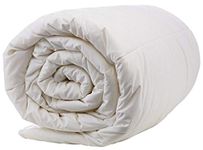 Organic All Season Australian Wool Filled Duvet (Woolmark & Oeko-Tex Quality Certified - Washable) Queen - 89'' x 90''