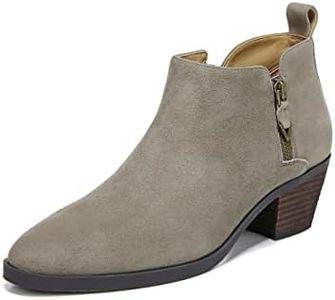 Vionic Womens Cecily Suede Bootie Ankle Boots Taupe 7 Medium (B,M)