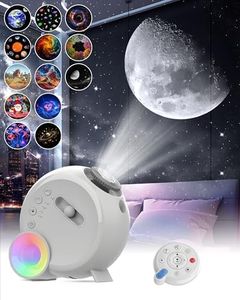 Galaxy Projector, Star Projector with Remote Control and Timer for Home Decor, 13 Disc Film Nebula Projector, 15 White Noise Galaxy Lights for Bedroom, Bluetooth Speaker Galaxy Light Projector