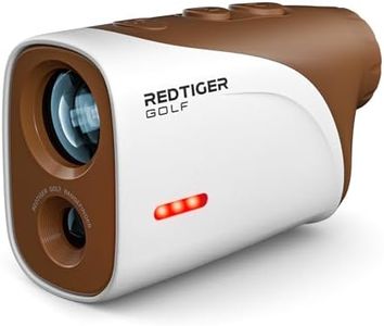 REDTIGER Mini 1200-Yard Golf Range Finder with Slope & Pin-Lock Vibration