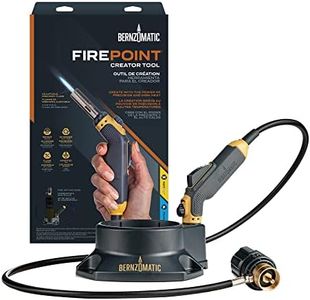 Bernzomatic FirePoint Creator Tool, Precision Flame Hand Torch for use with Bernzomatic MAP-Pro or Propane Fuel (Firepoint Tool)