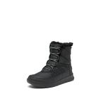 Sorel Women's Whitney 2 Plus Lace WP Fashion Boot, Black/Quarry 2024/2025, 5 UK