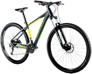 United Miami 4.0 29T Limited Edition | Alivio 27 Speed| SR Suntour XCM Suspension| MT201 Hydraulic Brakes (Blue-Yellow)