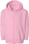 Clementine Girls' Apparel Toddler's Full-Zip Fleece Hooded Sweatshirt