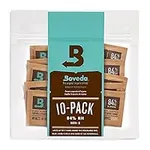 Boveda Wooden Music Instruments - 84% RH 2-Way Humidity Control - Size 8 For Wooden Instruments – Protects All Wood Instruments For Optimal Sound – Prevents Cracking & Warping Of Guitars – 10 Count