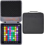 co2CREA Hard Travel Case for Novation Launchpad Pro MK3 MIDI 64 Grid Controller Ableton Live DJ Controller,Case Only