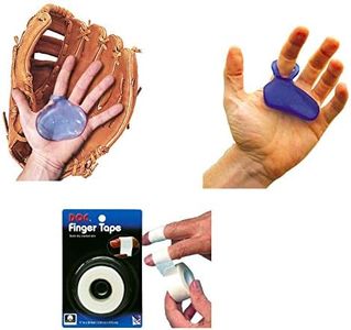 Hot Glove Baseball Sting Pad Pro Hand Protection 3 Piece Bundle with Finger Wrap