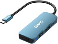 BENFEI USB C to HDMI, USB Type-C Hub, 2 Port USB C to USB Adapter, USB Type-C Power Delivery, Compatible with MacBook Pro 2020/2019/2018, Surface Book 2, Dell XPS 13/15, Pixelbook and More