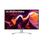 LG Ultrafine 32UL500-W 32 Inch UHD VA 4ms 60Hz 4K Monitor with AMD FreeSync, Silver/White