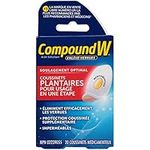 Compound W Wart Remover One Step Medicated Foot Pads- 20 Count - With Salicylic Acid, Maximum Strength, Effective Wart Removal