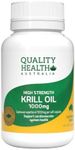 Quality Health Australia High Strength Krill Oil 1000mg 60s