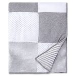 Burt's Bees Baby - Reversible Quilt, Baby and Toddler Nursery Blanket, Organic Cotton Shell & Polyester Fill