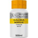 Winsor & Newton, Galeria Acrylic, Titanium White, 500ml