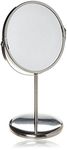 Ikea Trensum Double Sided Magnifying Make Up Table Mirror Stainless Steel Frame